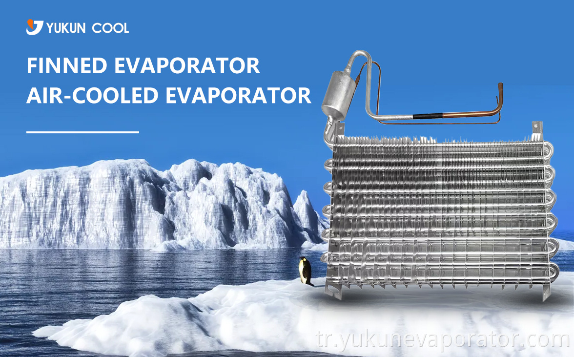 Daha iyi kalite için daha serin kanatlı evaporatör Cooler Finned Evaporator For Better Quality